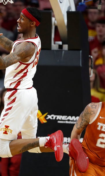 No. 20 Iowa State holds off Texas 65-60